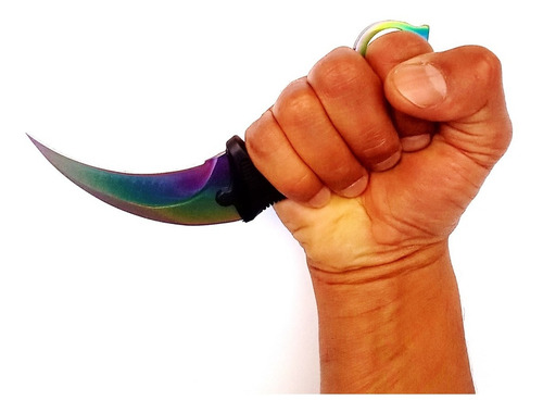 Imagen 8 de 9 de Cuchillo De Caza Tipo Karambit Navaja Táctica Supervivencia