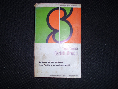 Teatro Completo Bertolt Brecht Año 1961
