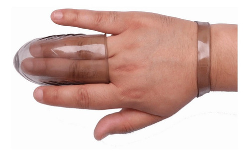Funda Silicona Manos Dedos Masturbacion Con Vibrador