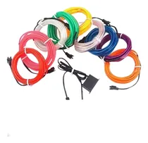 Comprar Kit Completo Cable Luz Neon 12v. 2m Rojo Auto Tuning N80