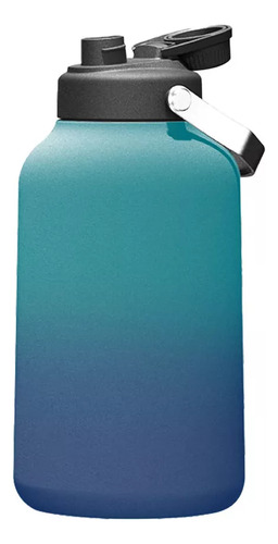 Termo De Acero Inoxidable De 64 Oz Con Mango De Primera Cali