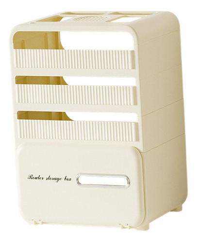 Caja De Guardado Para Router, Solución Estilizada 4 Capas