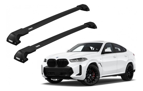 Barras Thule Bmw X6 20- Ra / Edge Flush Black