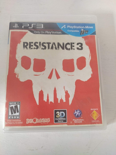 Resistance 3 Juego Ps3 Gamezone Mercadopago