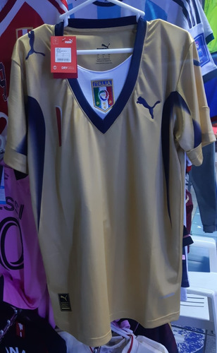 Camiseta Retro Arquero Buffon Seleccion Italia 2006