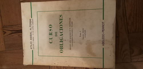 Curso De Obligaciones (atilio Anibal Alterini) 19-58