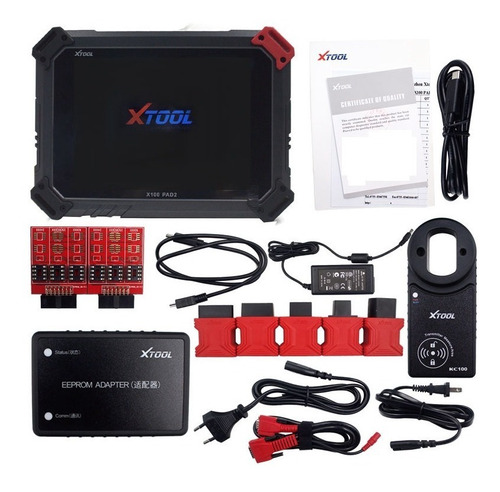 Escaner Xtool X100 Pad2 Pro + Kc100 Programador Llave Auto