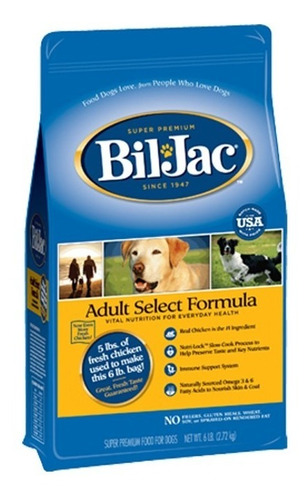 Imagen 1 de 1 de Bil-jac Adulto Select Dog Food 13,6 Kg