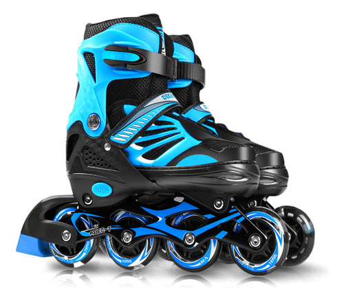 Patines En Línea Con Iluminación Ajustable Y Ruedas Iluminad