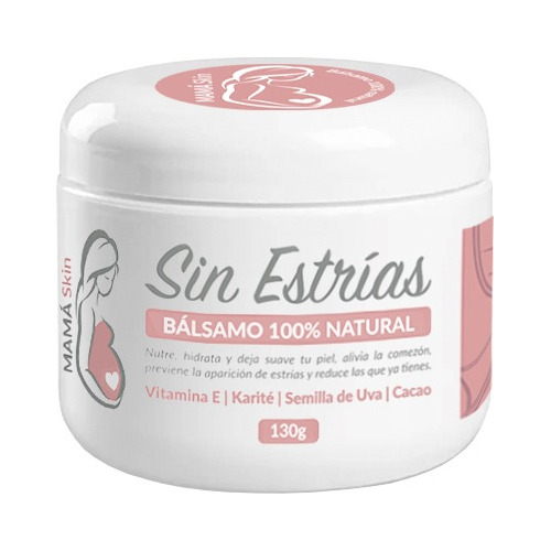 Pomada Antiestrías Natural Embarazo Sin Estrías Mamá Skin