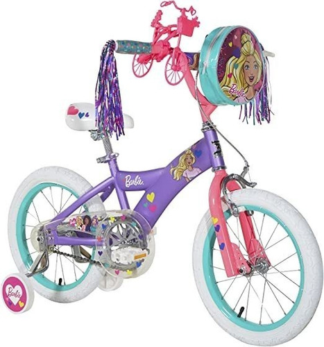 Dynacraft Barbie - Bicicleta Para Niños De 12 Pulgadas Con.