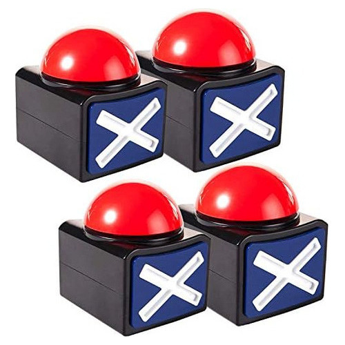 Juego Answer Buzzer, Paquete De 4, Game Buzzer Alarm Sound P