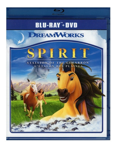Spirit El Corcel Indomable Pelicula Blu-ray + Dvd