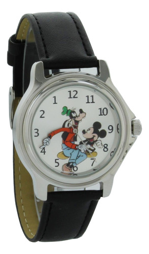 Reloj Disney Unisex Gfy003 Vintage Goofy Y Mickey Mouse De