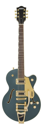 Guitarra elétrica Gretsch Electromatic G5655TG center block jr de  bordo cadillac green brilhante com diapasão de laurel