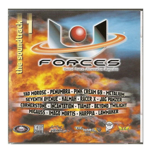 Cd Tad Morose, Penumbra - U-forces, The Soundtrack Vol.1 