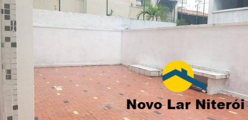 Imagem 10 de 15 de Apartamento Tipo Casa De 2 Quartos Com Área Externa No Jardim Icaraí. - 493