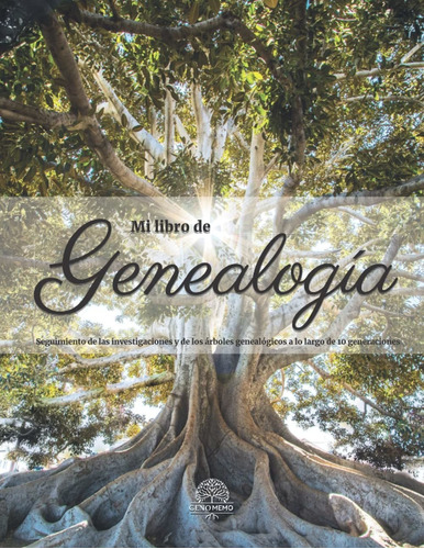 Libro Mi Libro De Genealogía: Seguimiento De Las Inve Lrb3