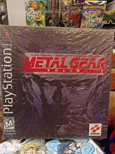Cuadro Metal Gear Solid Portada Impresa En Tela Pvc 30x30