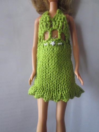 Imagen 6 de 8 de Ropa Para Barbie- 4 Prendas Tejidas X $290