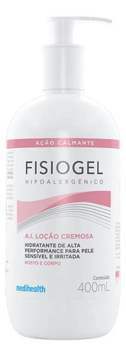 Loção Hidratante Calmante Fisiogel A.i. Pele Sensível 400 Ml