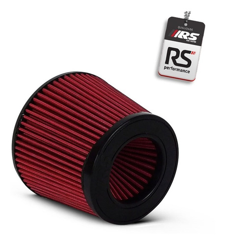 Imagem 5 de 7 de Filtro De Ar Esportivo Duplo Fluxo 3 Polegadas Vermelho