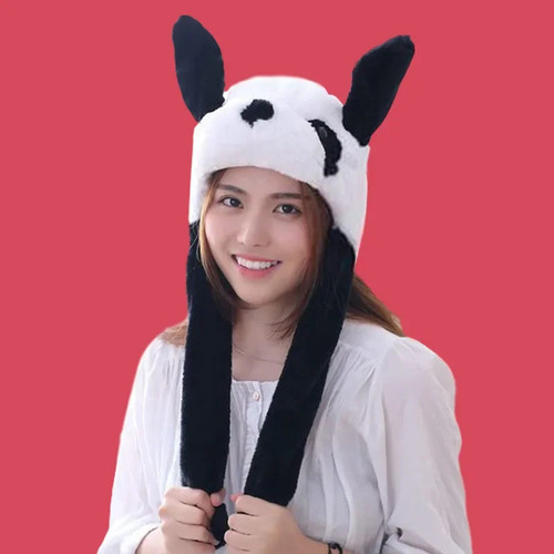 Gorro Con Orejas En Movimiento Para Niños Pikachu Panda Rabb