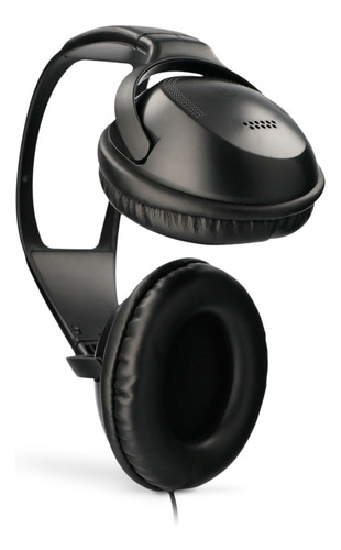 Audífonos Alámbricos Rs23-02 Radioshack Color Negro