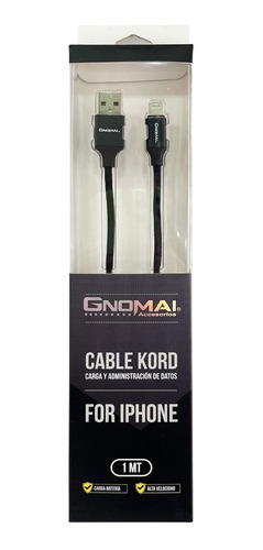 Cable Para iPhone Reforzado Gnomai