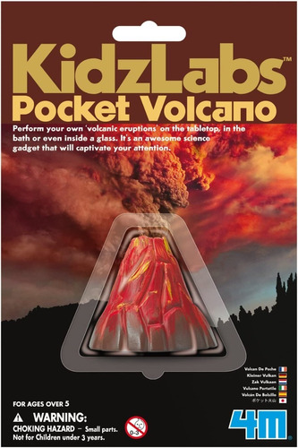Kit Experimientos Erupciones Volcánicas Kidzlabs Toysmith