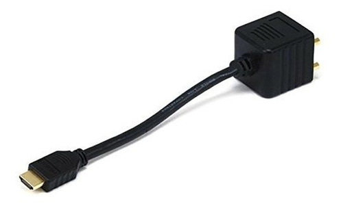 Monoprice Video Splitter - Hdmi Male To Dvi-d Female X 2 [el