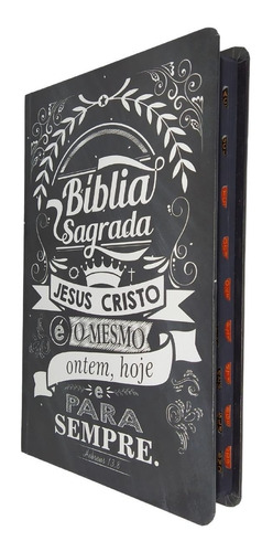 Bíblia Sagrada Lettering Ntlh Capa Dura Sbb