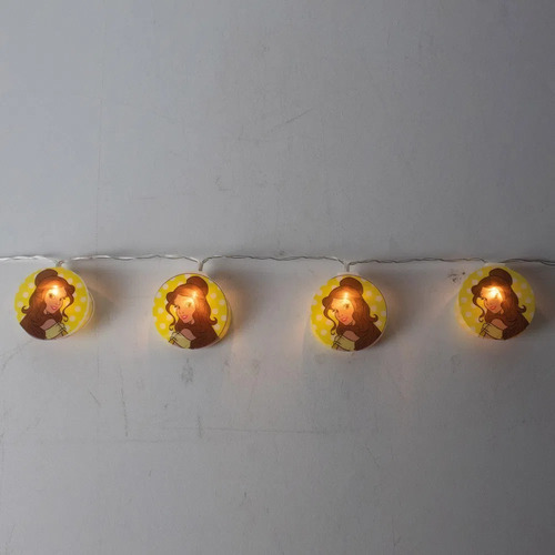 Imagem 3 de 3 de Cordao Led Luzes Princesas Da Disney Oficial