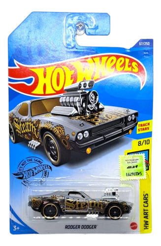 Auto Rodger Dodger Hw Art Cars Hot Wheels Mattel