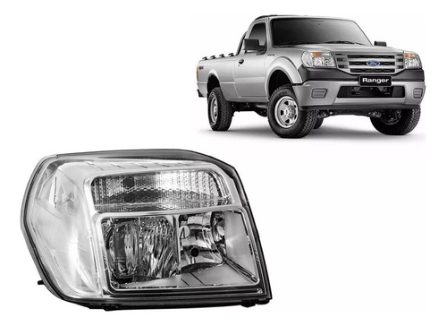 Optica Ford Ranger 2010 2011 2012 Derecha Tyc