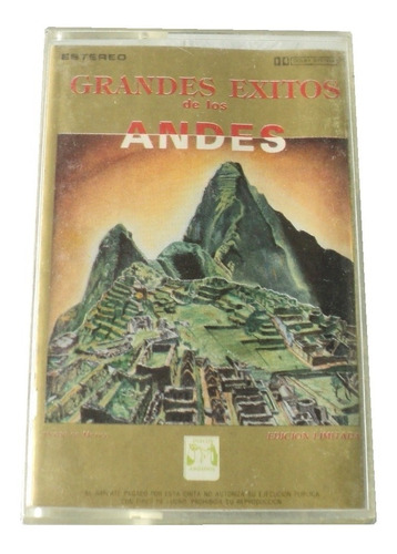 Grandes Exitos De Los Andes Vol. 1 Varios Tape Cassette 1990