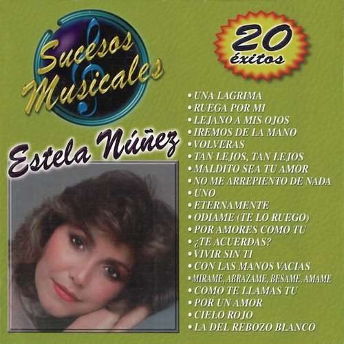 Estela Nuñez Sucesos Musicales  Cd