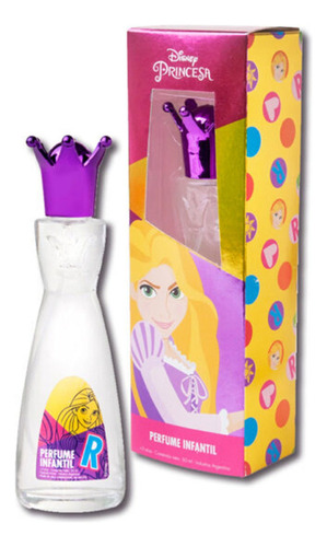 Perfume Disney Princesas Rapunzel Corona X50ml Volumen de la unidad 50 mL