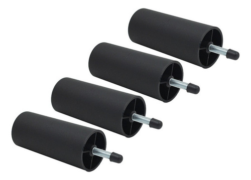 4pcs / Set 100mm 4 Patas Redondas De Madera De Repuesto 2024