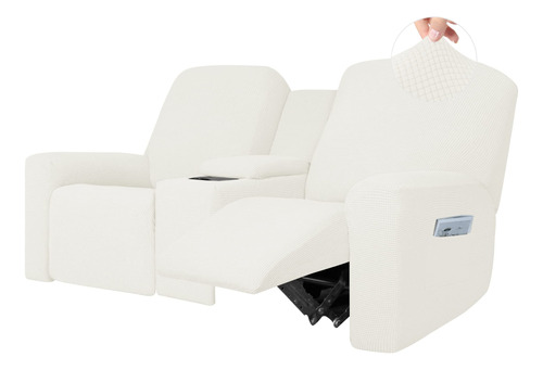 Easy-going Sofa Reclinable Elastico De 1 Pieza Con Funda De