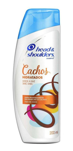 Shampoo Head & Shoulders Cachos Hidratados 200ml