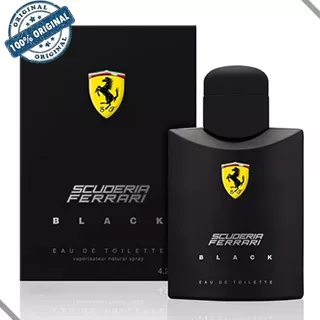 Perfume Scuderia Ferrari Black Edt M 125ml Original Envio Já