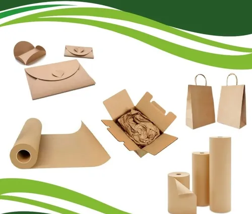 Rollo De Papel Kraft 60g (20 Pulgadas) X 150m