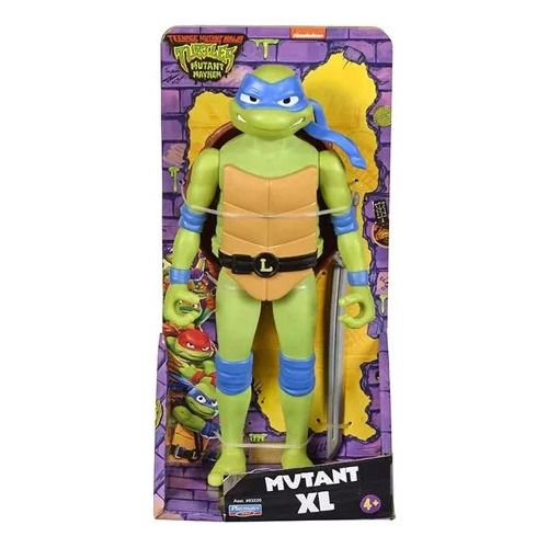 Playmates Tmnt Tortugas Ninja Mutant Xl Leonardo Figura