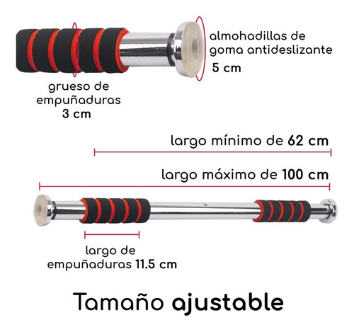 Barra Ejercicio Para Puerta Para Hacer Abdominales