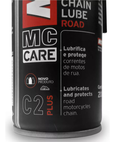 Kit Motul Lubrifica C2 + Escova De Limpeza