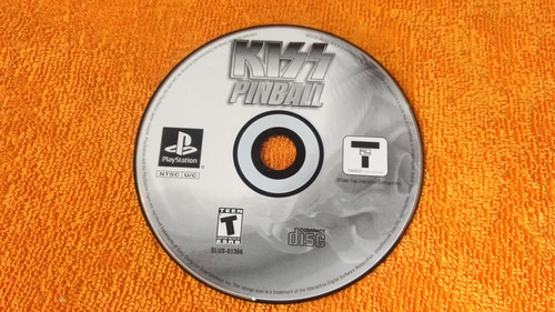 Kiss Pinball Para Playstation 1 Ps1 Liquidacion..!!