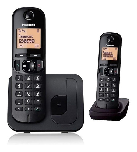 Kx-tgc212 Telefono Inhalambrico Panasonic Morocho (2 Telef)