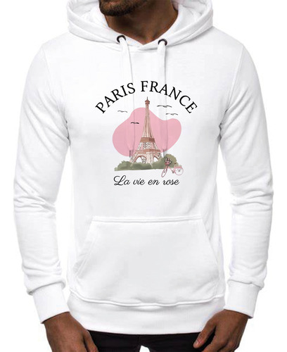 Sudadera Con Gorro, Paris France 084p