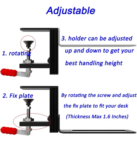 Wellmete Soporte De Escritorio Para Joystick Flight Sim, Con